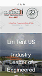Mobile Screenshot of liritentus.com